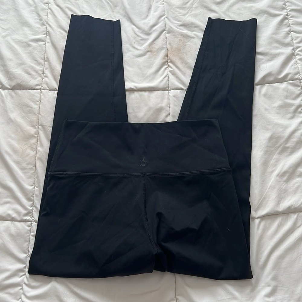 AERIE Offline Black Compression Leggings (Size: Large) - Picture 3 of 4